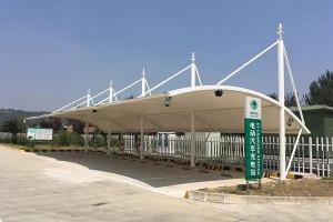 瓜州县膜结构停车棚